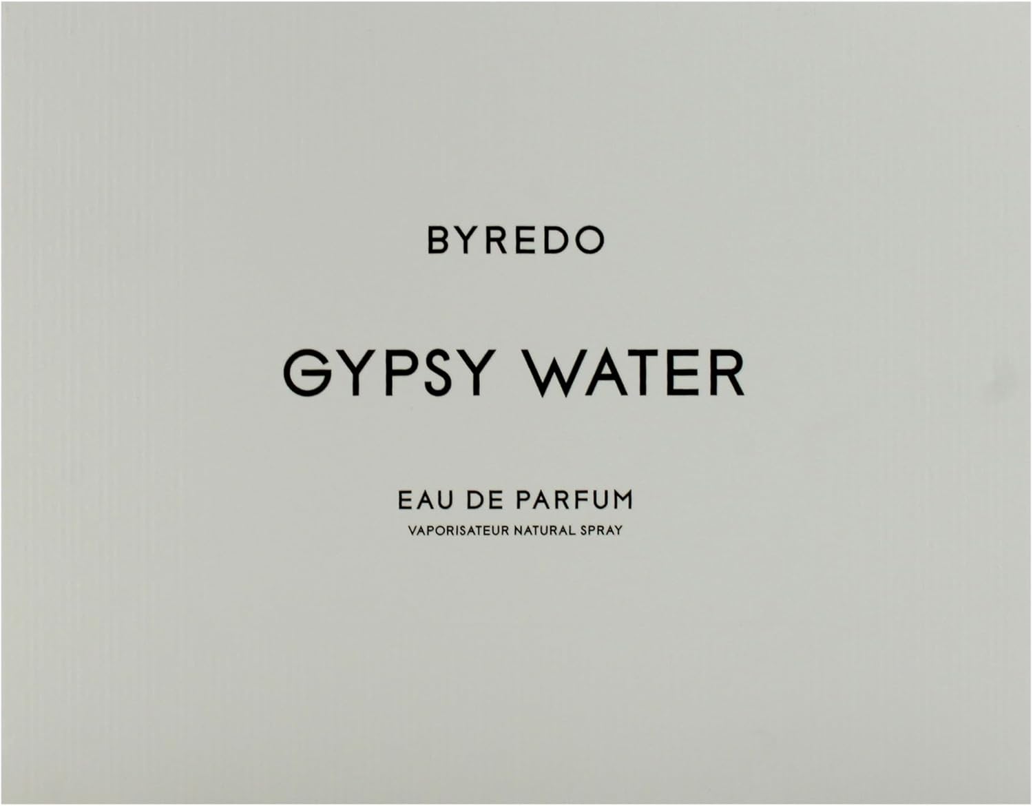 Byredo Gypsy Water